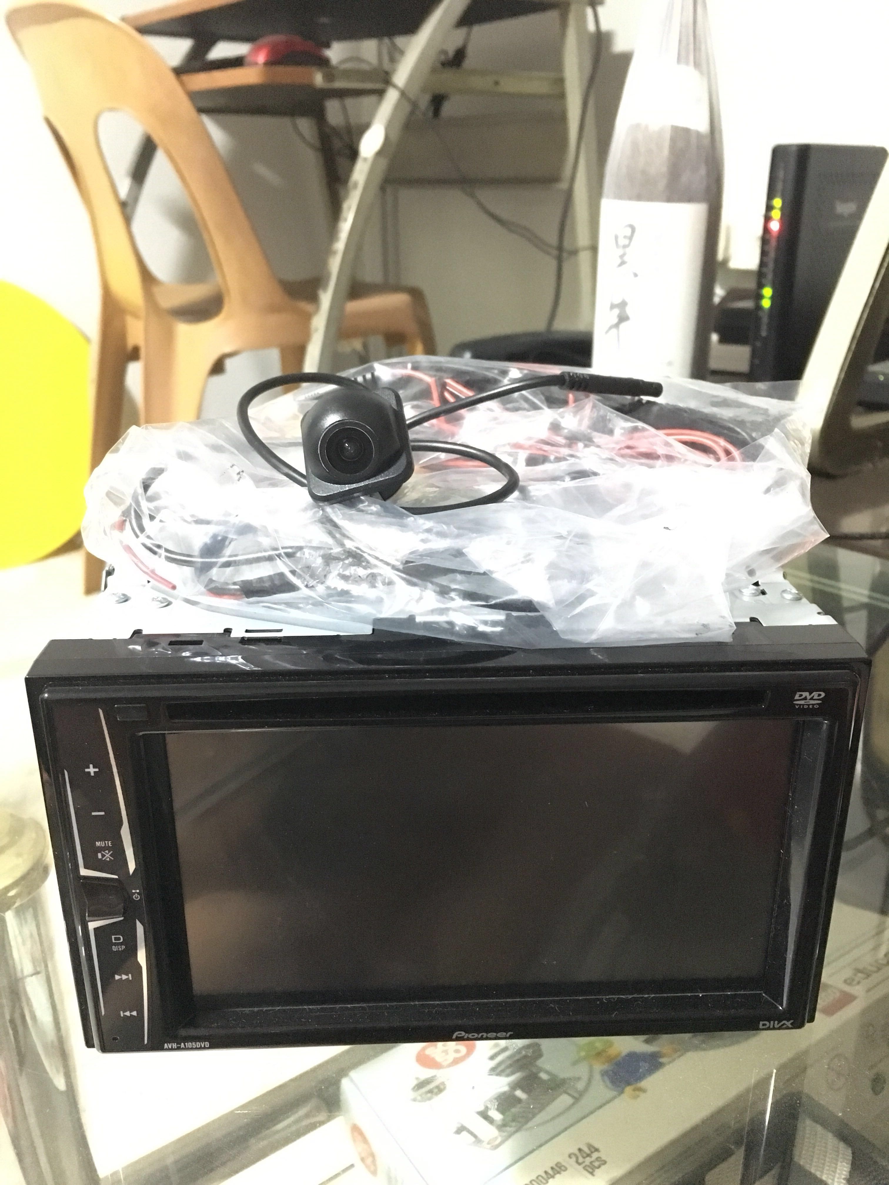 Pioneer AVH1450DVD Car DVD Player + Reverse Camera, Car Accessories