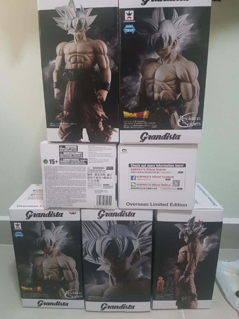 Ready Stock Dragon Ball Super Grandista Resolution Of Soldiers