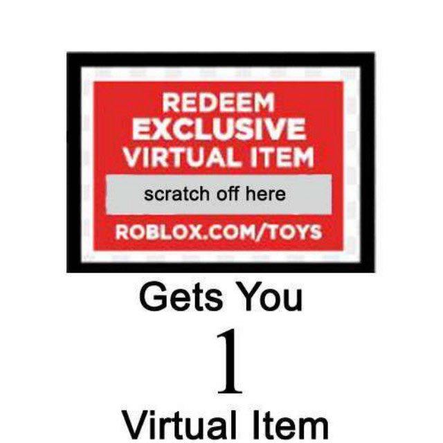 Roblox Redeem 1 Virtual Item Online Code Toys Games Video Gaming - roblox redeem 1 virtual item online code toys games video gaming in game products on carousell