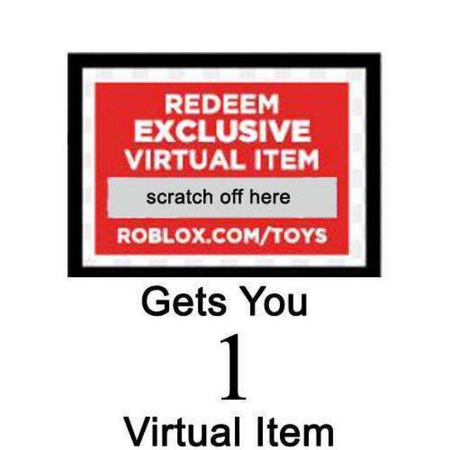 Roblox Redeem 1 Virtual Item Online Code Toys Games - 