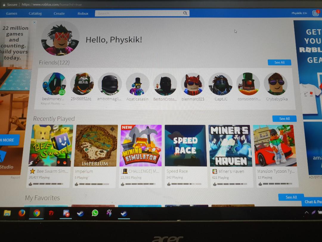 Selling Roblox Account Toys Games Video Gaming Video Games On Carousell - all roblox valkyrie helms