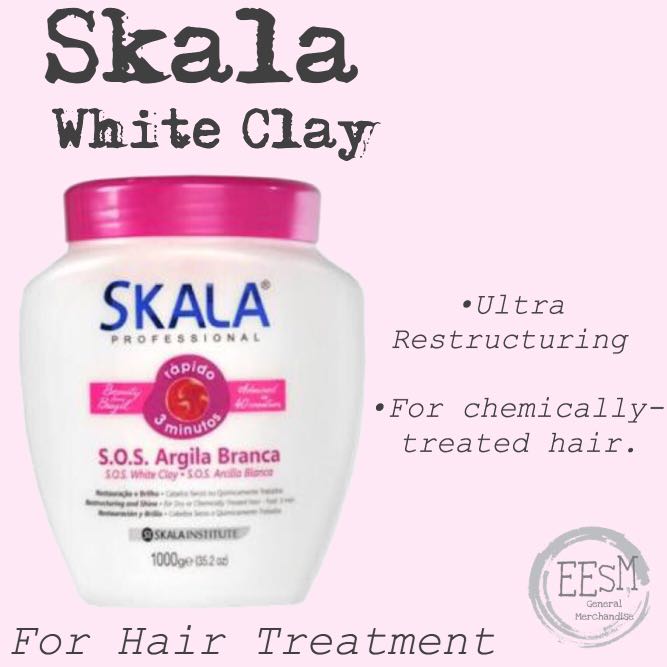 Skala White Clay Hair Treatment On Carousell