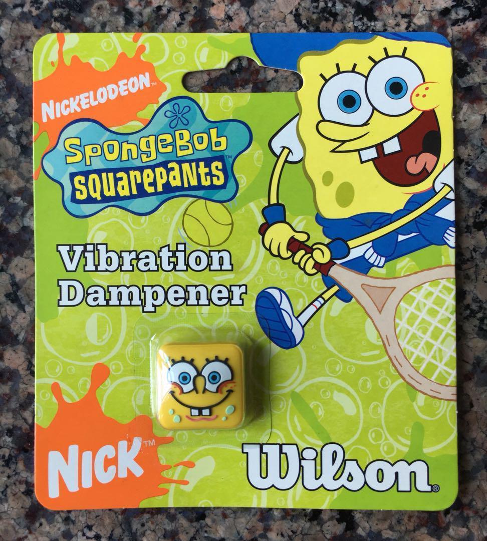 Spongebob Wilson Tennis Racquet Dampener Limited Edition, Sports