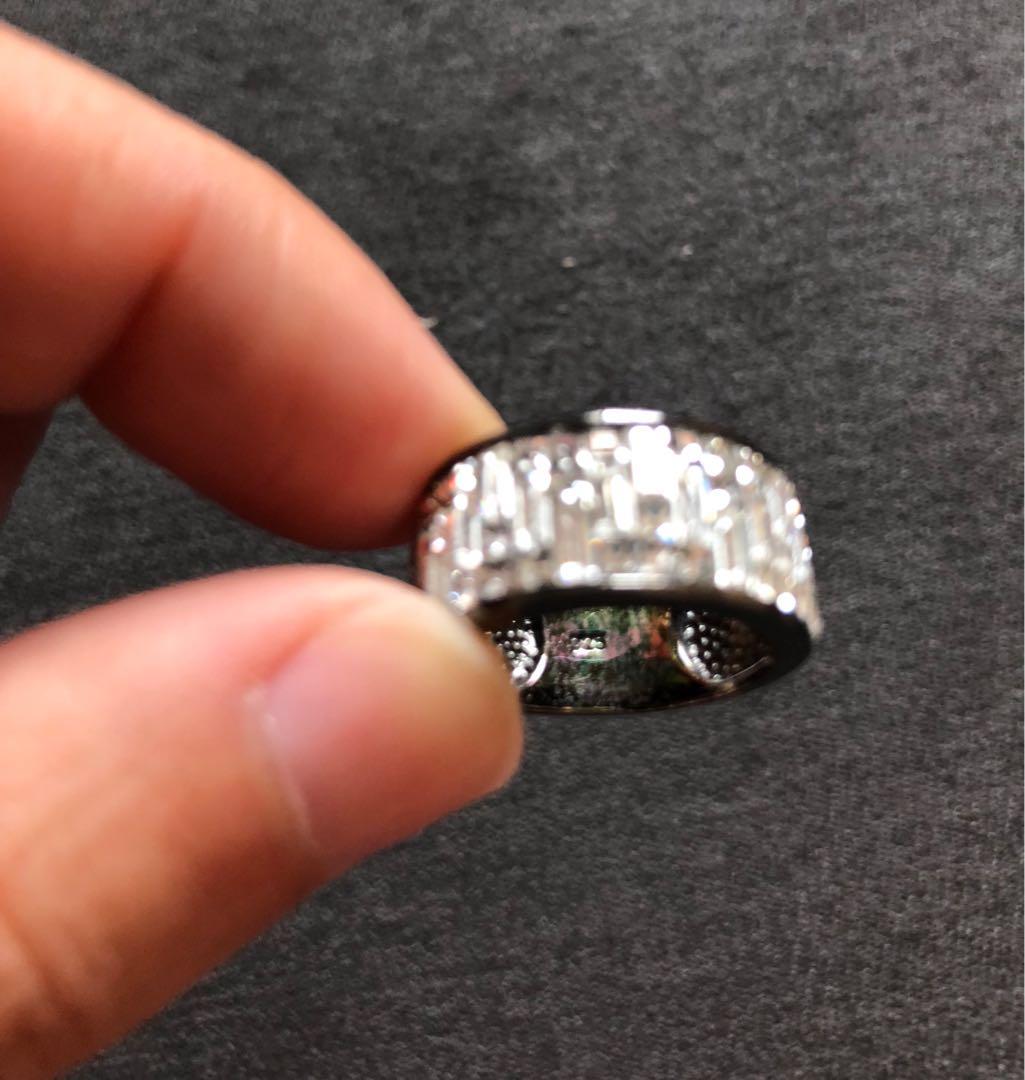 Swarovski Crystal Ring, Luxury, Accessories on Carousell