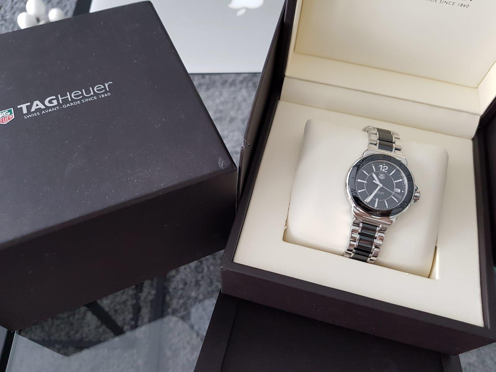 Tag Heuer Formula 1 Ladies Black Ceramic Bezel Watch Women S Fashion Watches On Carousell