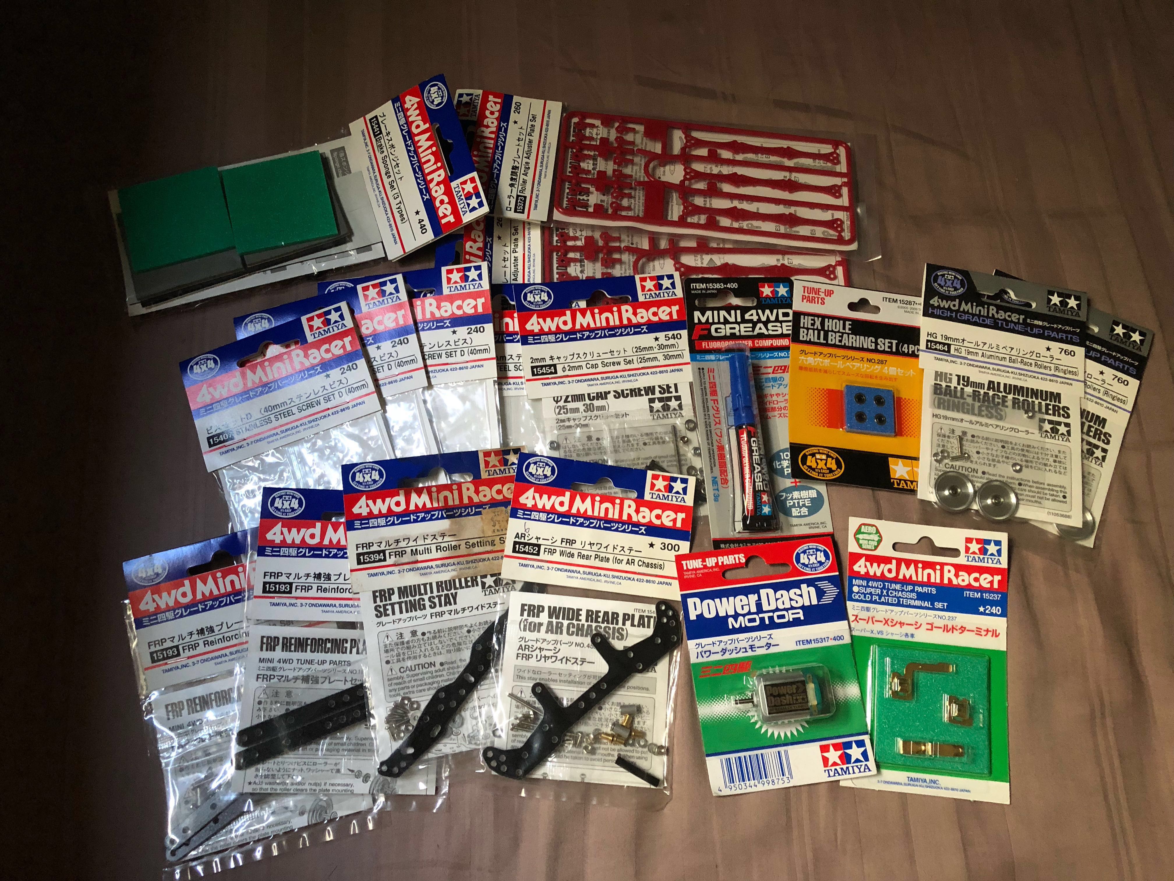 Tamiya Mini 4WD Parts, Hobbies & Toys, Toys & Games on Carousell