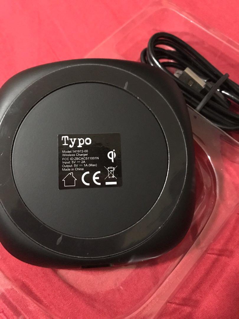 Typo Wireless Charger, Computers & Tech, Parts & Accessories, Chargers ...