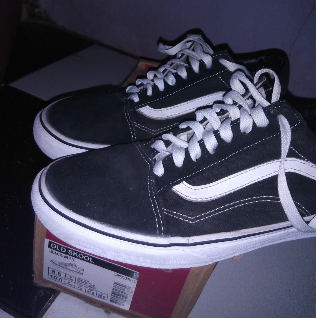 vans old skool black 41
