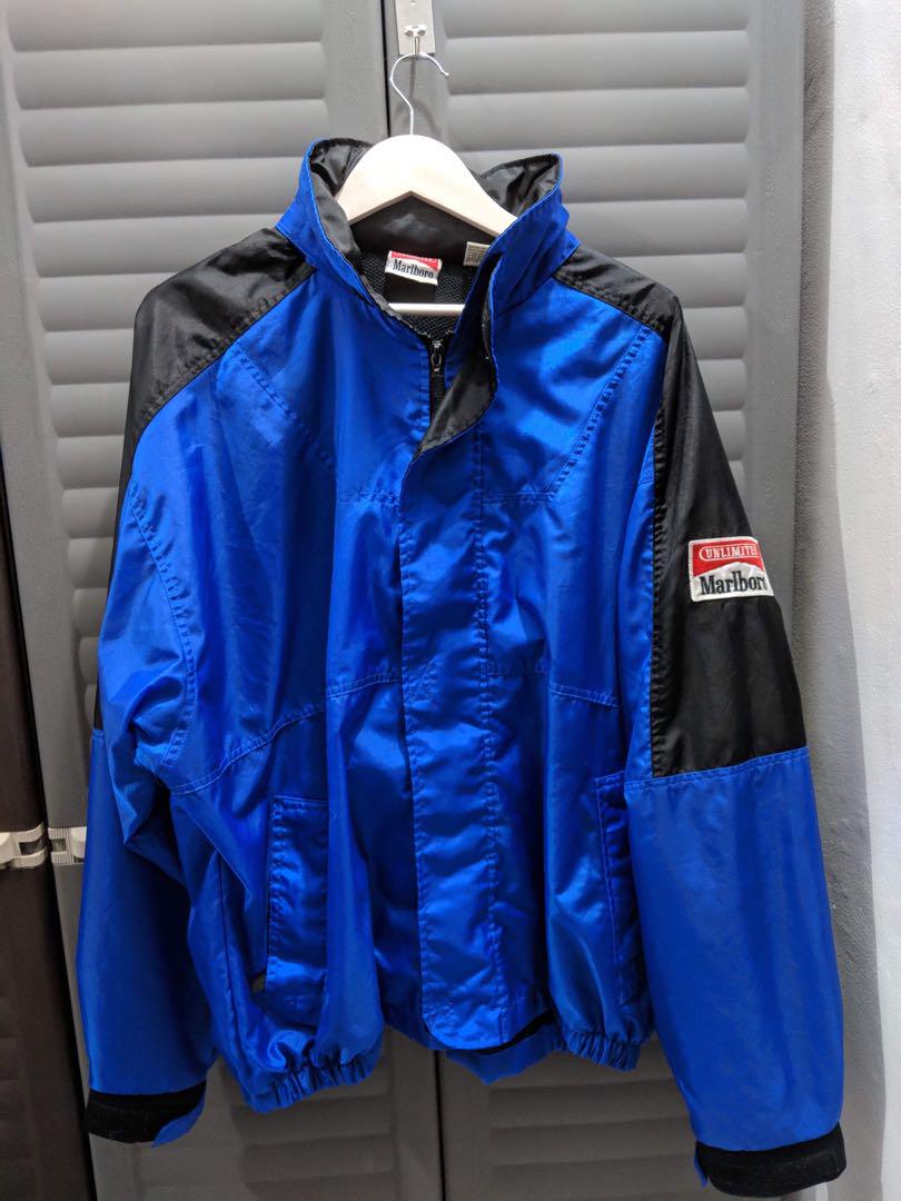 Vintage Marlboro Windbreaker Jacket 