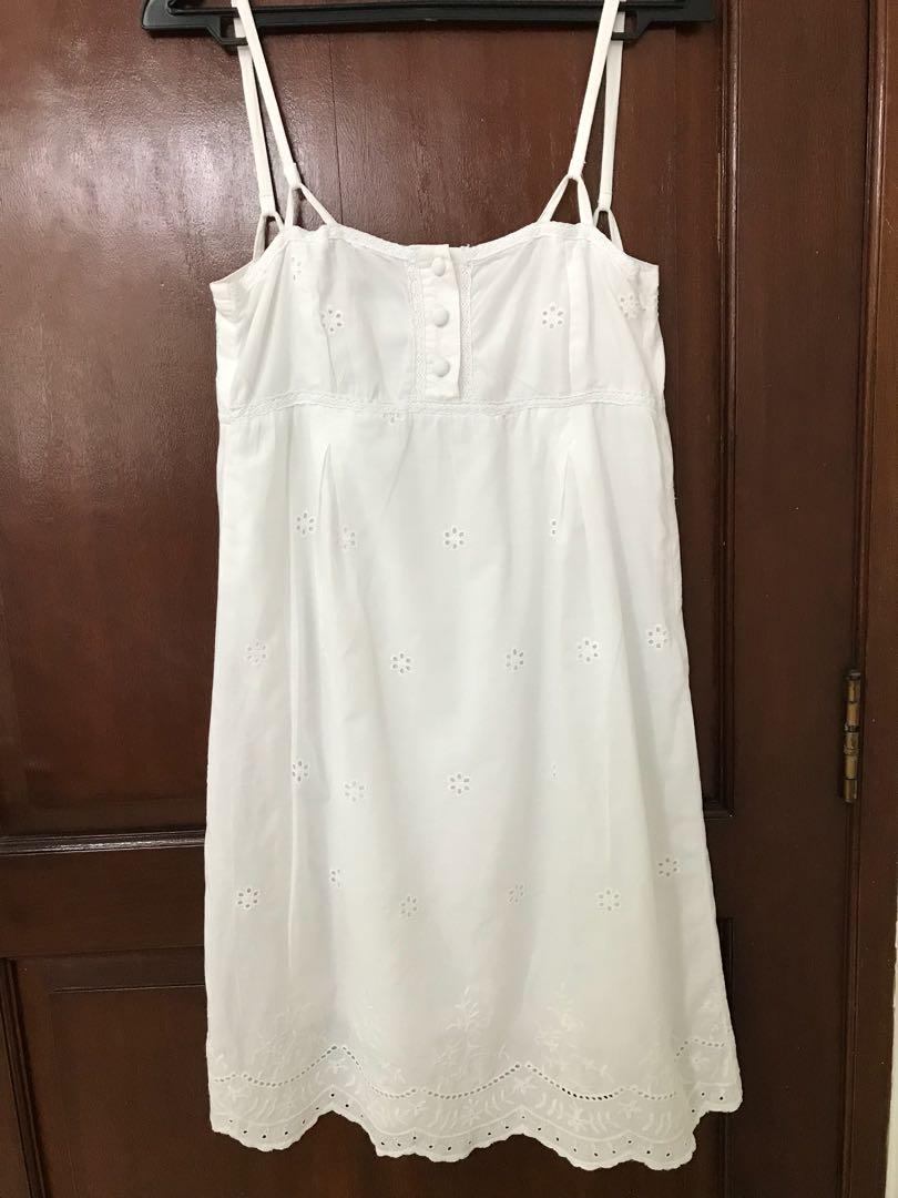 White Embroidery Dress Body Soul Women S Fashion Women S