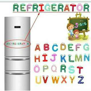 ref magnet alphabet & numbers set