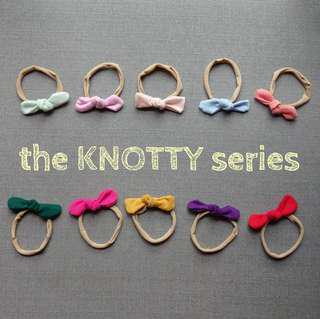 Knotty Series: Baby Bow Headbands