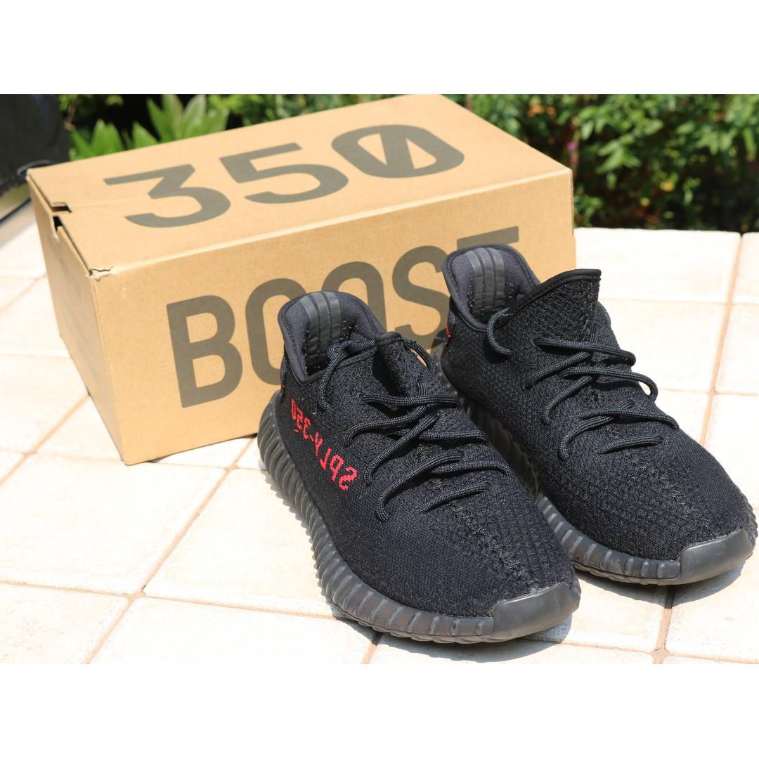 50 OFF) Adidas Yeezy Boost 350 V2 Black Red, Men's Fashion, Footwear,  Sneakers on Carousell