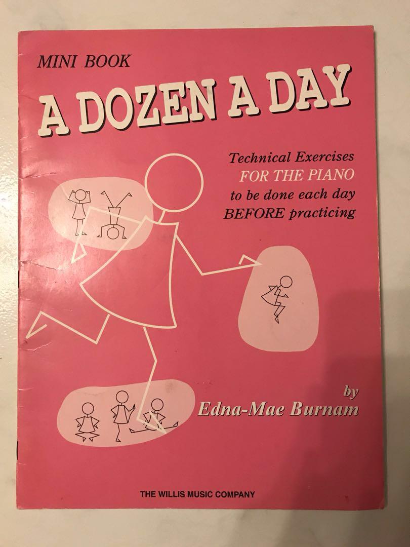 A Dozen A Day Mini Book Music Media Music Accessories On