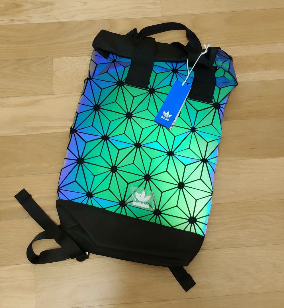 reflective backpack laptop bag 