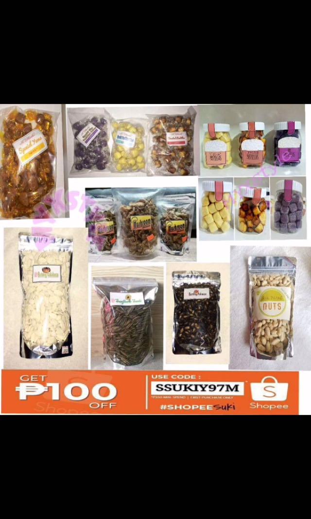 Adobo Skinless Peanut jar (Category: Packaged & Instant Food) located in Manila. Submitted by myxstyle27 (Listing ID 185250540, Image 3). Description: ※380 grams ☆ OPEN FOR RESELLERS Also available: ◎ Peanuts (AIRFRIED Healthy nuts,candied,butter caramel,spicy,adobo,adobo skinless,garlic greaseless,baked garlic) ◎Pistachios ◎Almond ◎Cashew ◎Pili ◎Dilis ◎Pusit ◎Dilinuts ◎Chichapop(BBQ,sweetcorn,cheese) ◎Sunflower seeds ◎Butong Kalabasa ◎Butong Pak