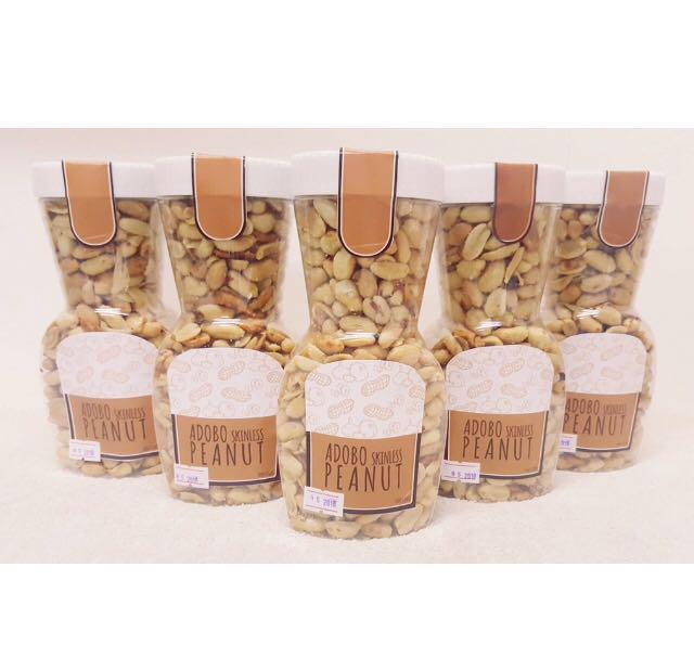 Adobo Skinless Peanut jar (Category: Packaged & Instant Food) located in Manila. Submitted by myxstyle27 (Listing ID 185250540, Image 1). Description: ※380 grams ☆ OPEN FOR RESELLERS Also available: ◎ Peanuts (AIRFRIED Healthy nuts,candied,butter caramel,spicy,adobo,adobo skinless,garlic greaseless,baked garlic) ◎Pistachios ◎Almond ◎Cashew ◎Pili ◎Dilis ◎Pusit ◎Dilinuts ◎Chichapop(BBQ,sweetcorn,cheese) ◎Sunflower seeds ◎Butong Kalabasa ◎Butong Pak