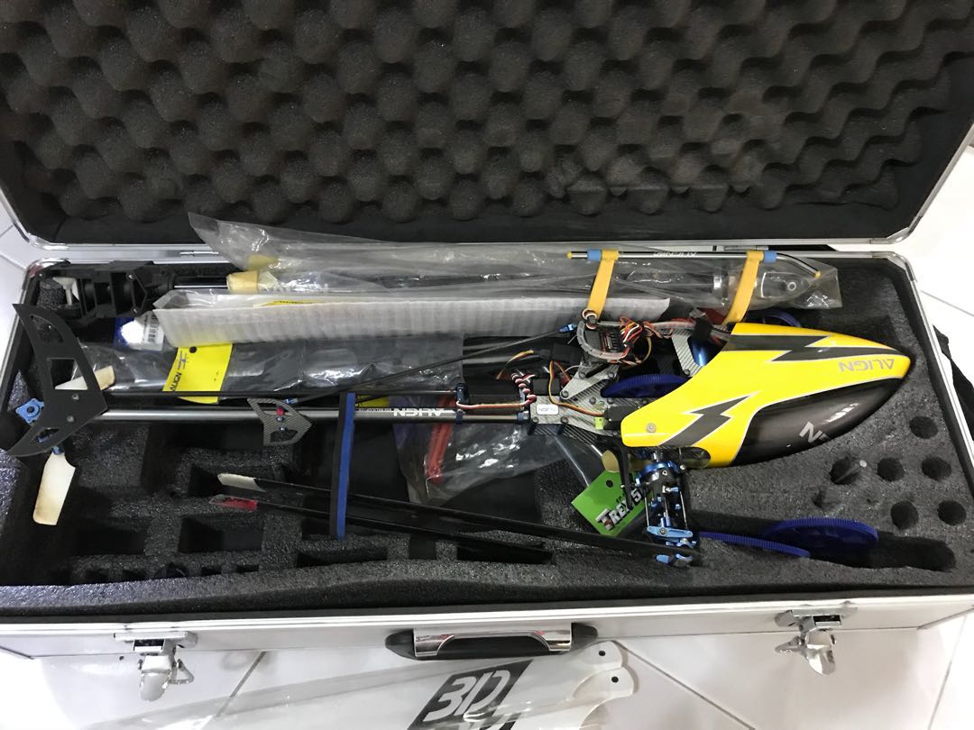 Guida Disco Incrociato Per Elicottero RC Align Trex 450 V2 &ndash; Ricambio In Metallo Grigio