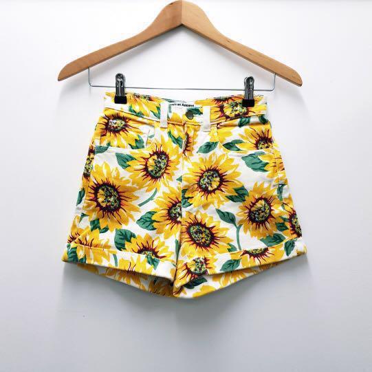 American apparel sunflower shorts store