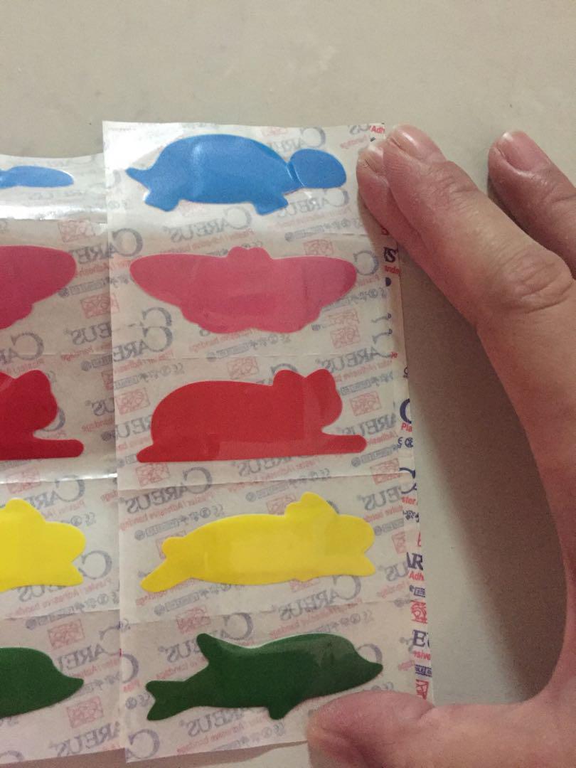 Animal shaped bandages colorful band-aid first-aid, Babies & Kids ...