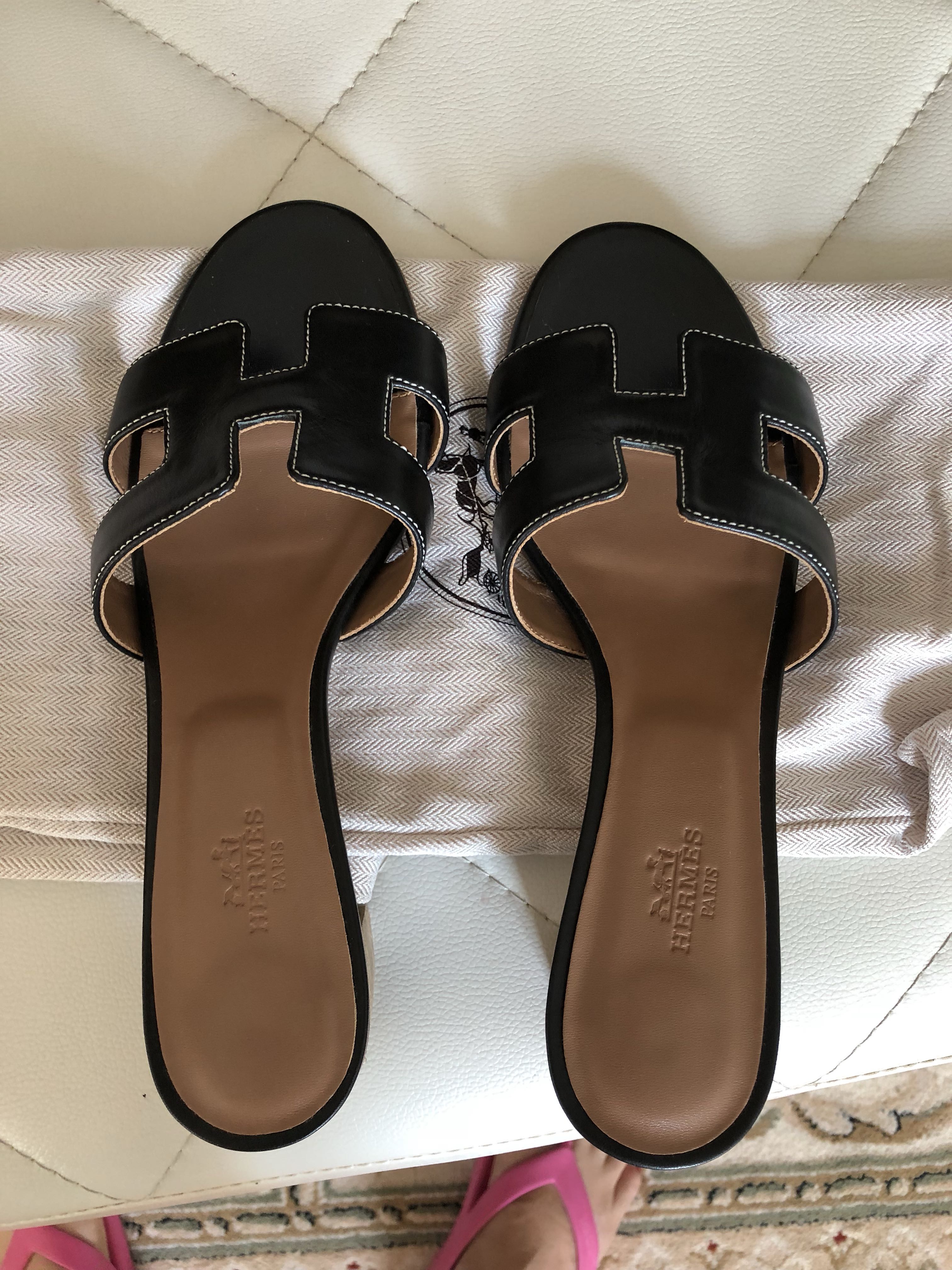 Authentic Hermes shoes, Women's Fashion, Footwear, Sandals on Carousell