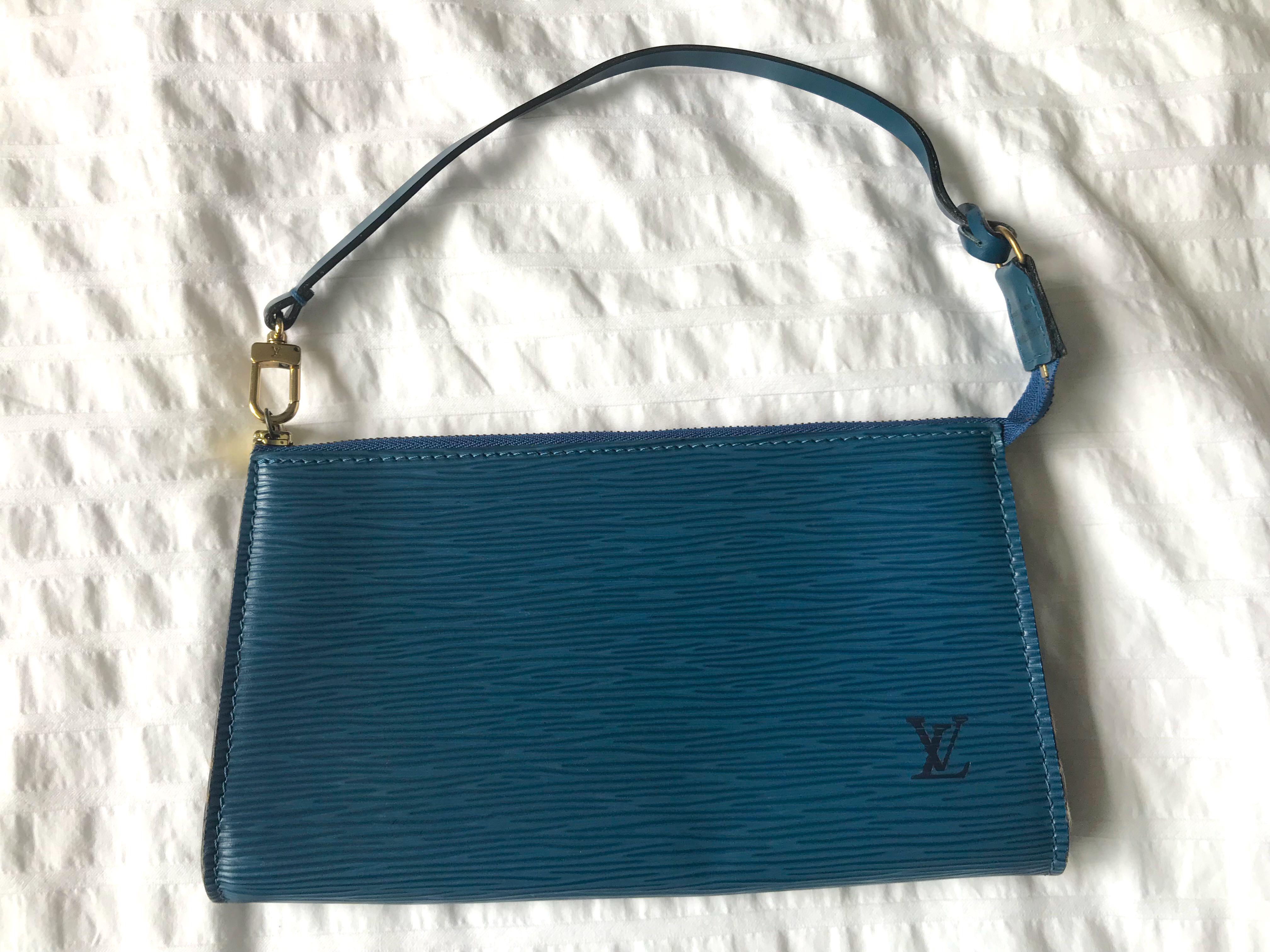 Authenticated Used Louis Vuitton Epi Pochette Louise PM M42082 Women's Shoulder  Bag Pivoine 