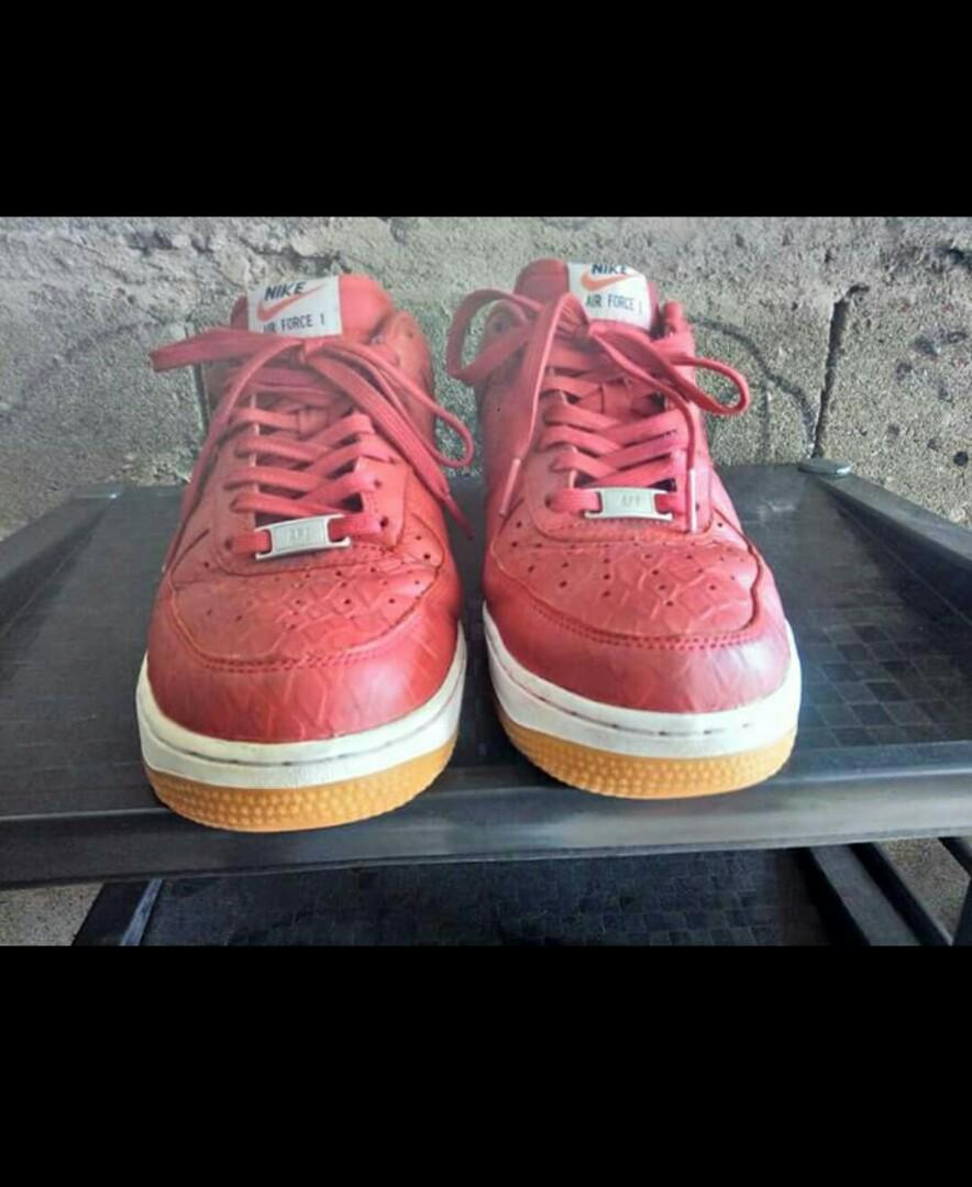 croc skin air force 1