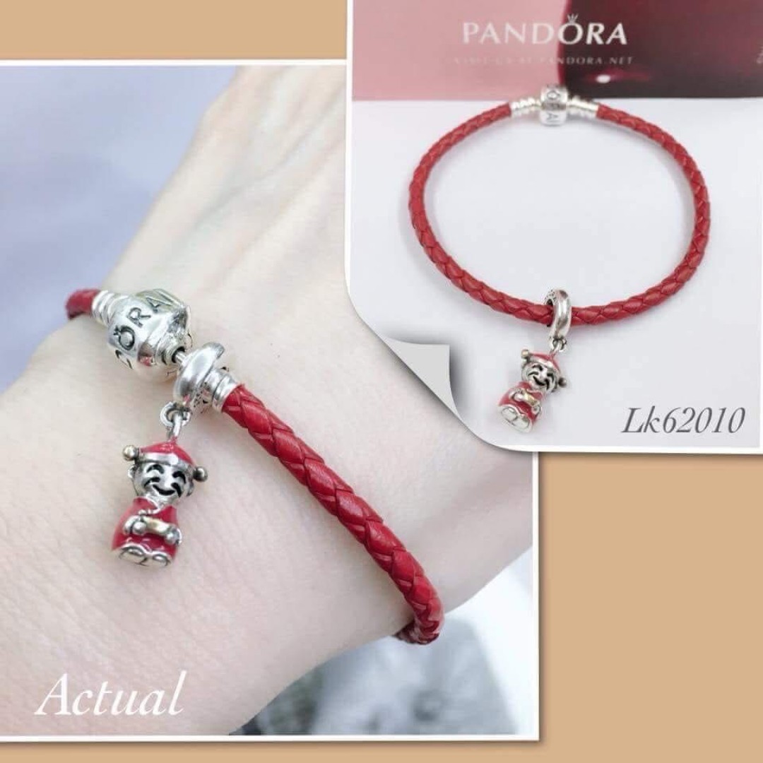 Pandora Lunar New Year 2022 Bracelet Gift Set Authentic Pandora Red Braided Leather Charm Bracelet String Bracelet With Chinese New Year God Of Wealth Charm Pendant Women S Bracelet Women S Fashion Jewelry Organizers Bracelets On Carousell