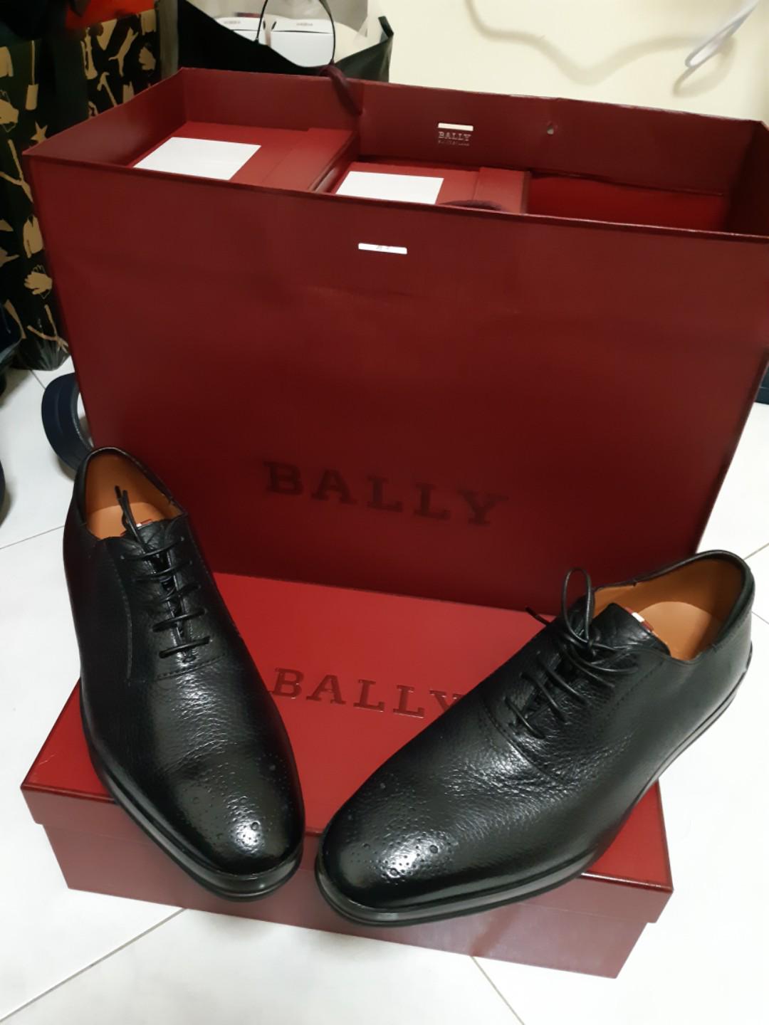 Bally redison leather oxford shoe hotsell