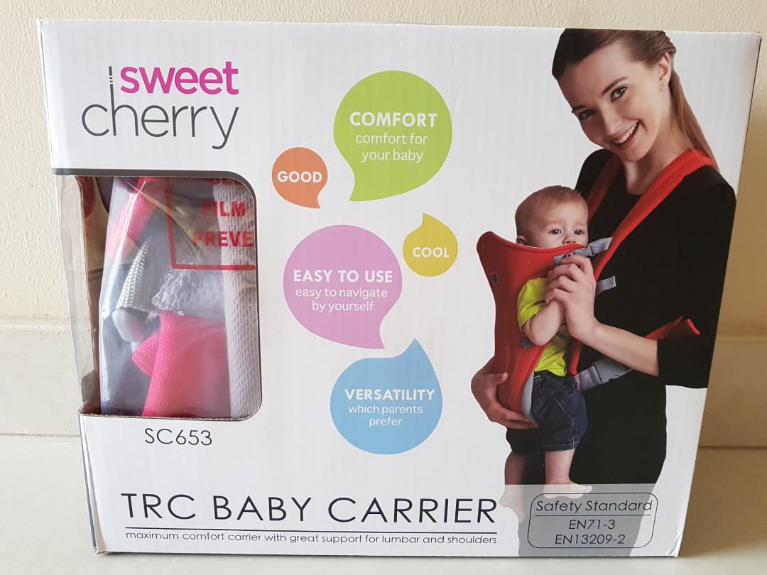 sweet cherry baby carrier