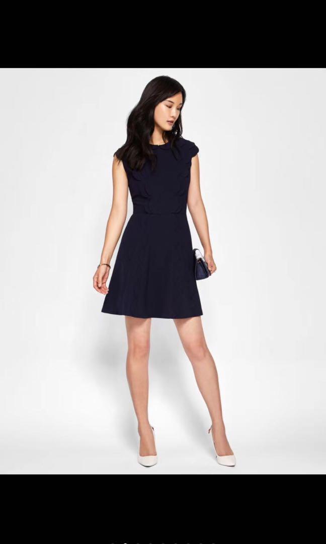 Ted baker peter pan collar dress top