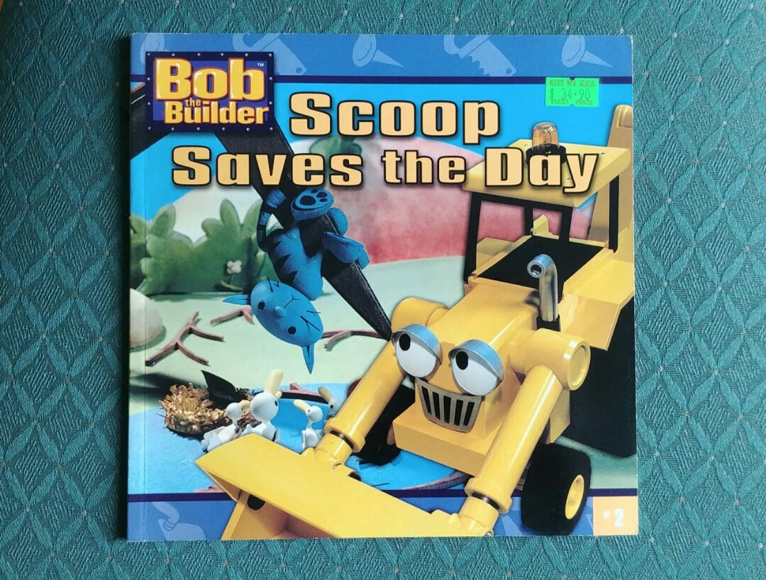 《Bob the Builder Scoop Saves the Day》英文故事書, 興趣及遊戲, 書本 & 文具, 小朋友書