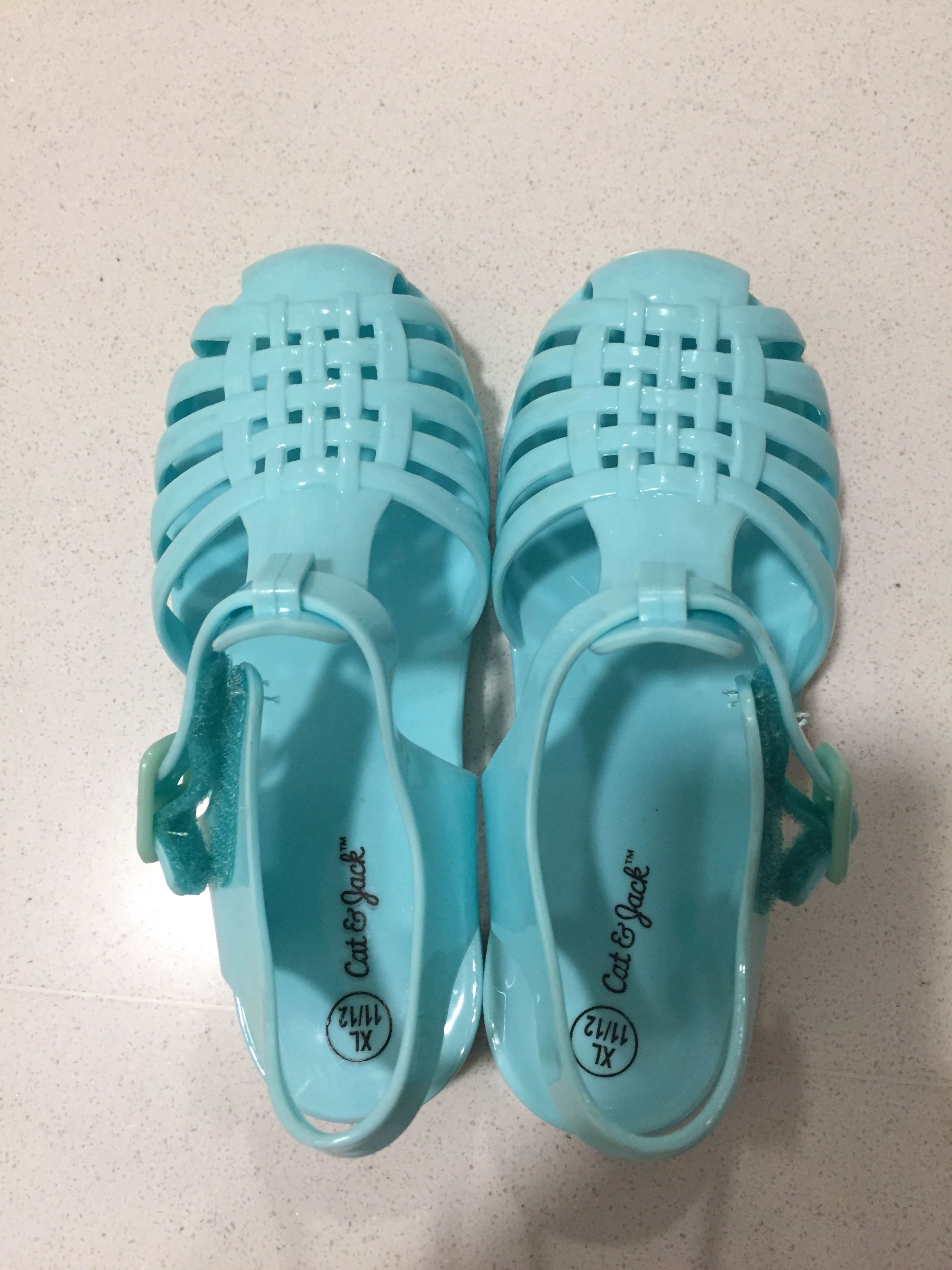 cat and jack jelly sandals