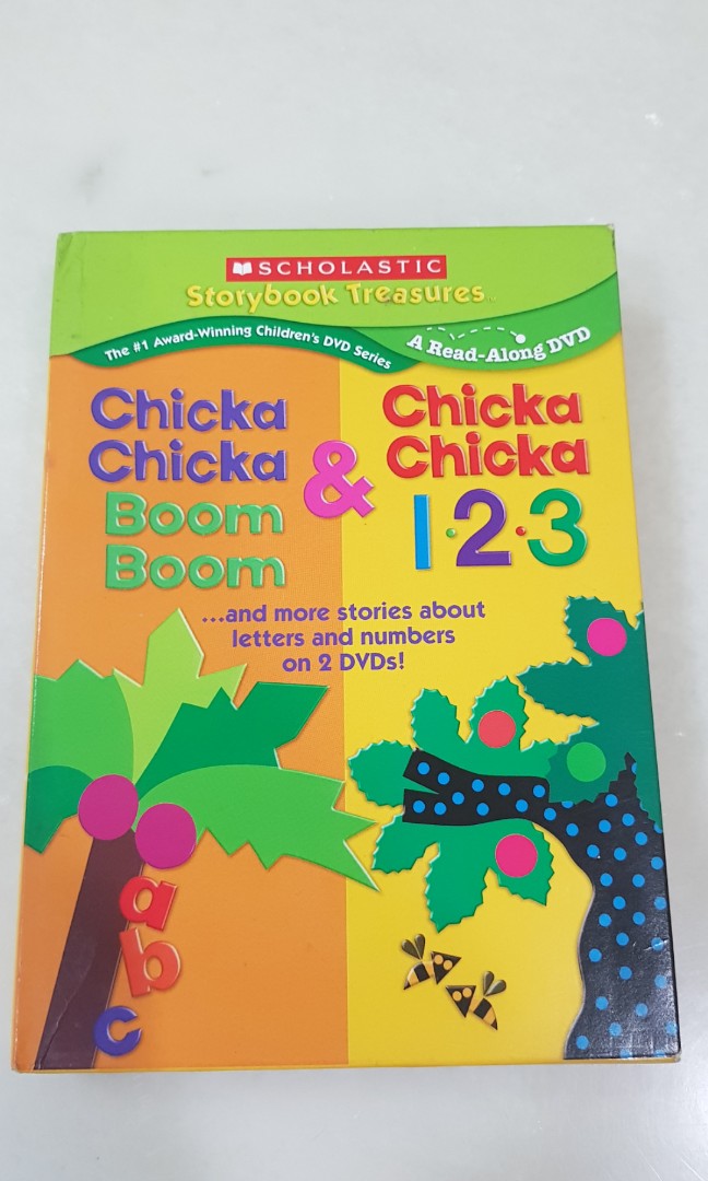 Chicka chicka boom boom and 123 dvd, Hobbies & Toys, Music & Media, CDs