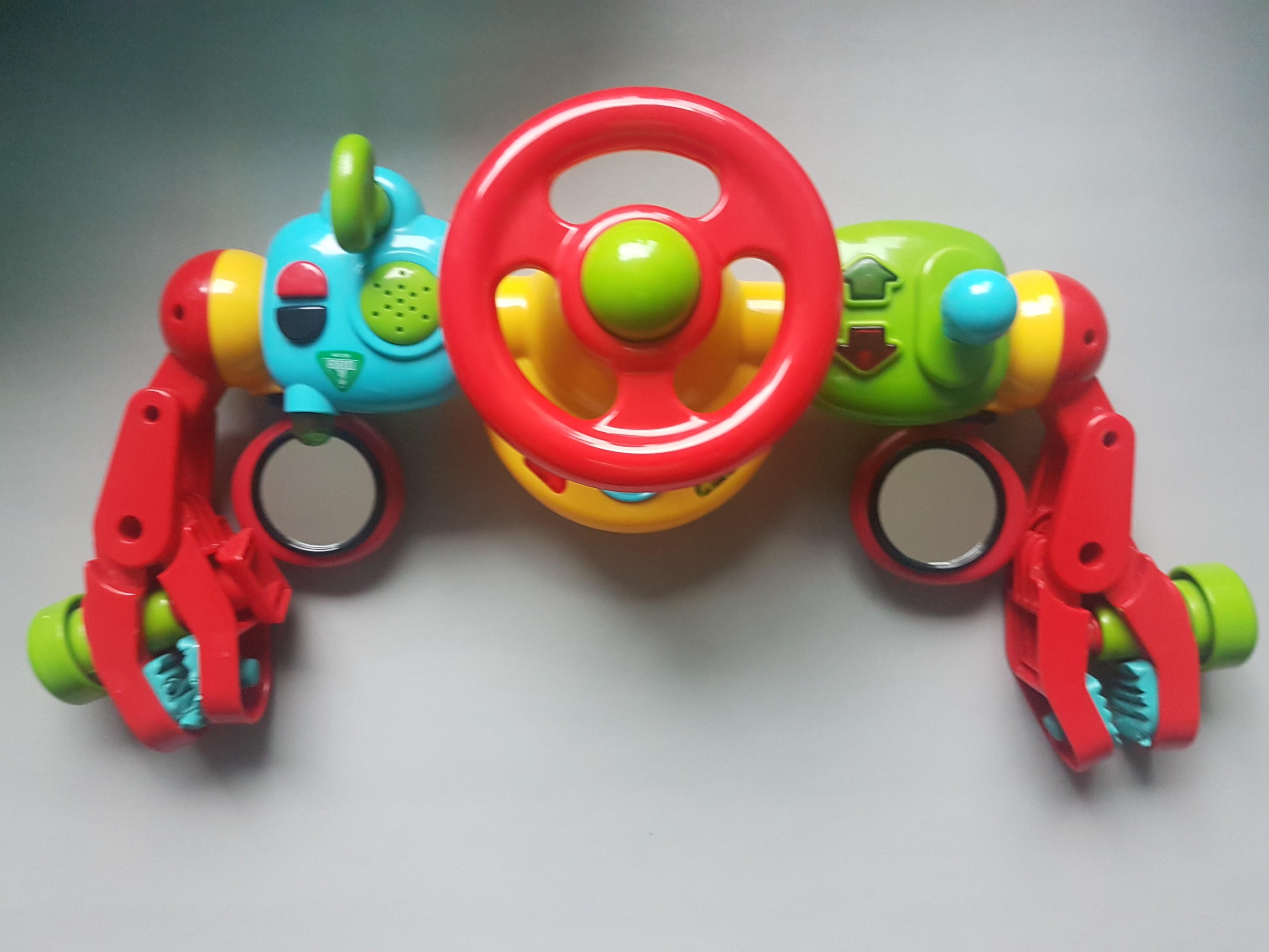 steering wheel toy for stroller