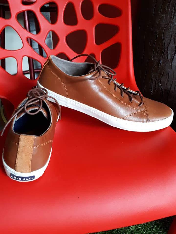 cole haan leather sneakers