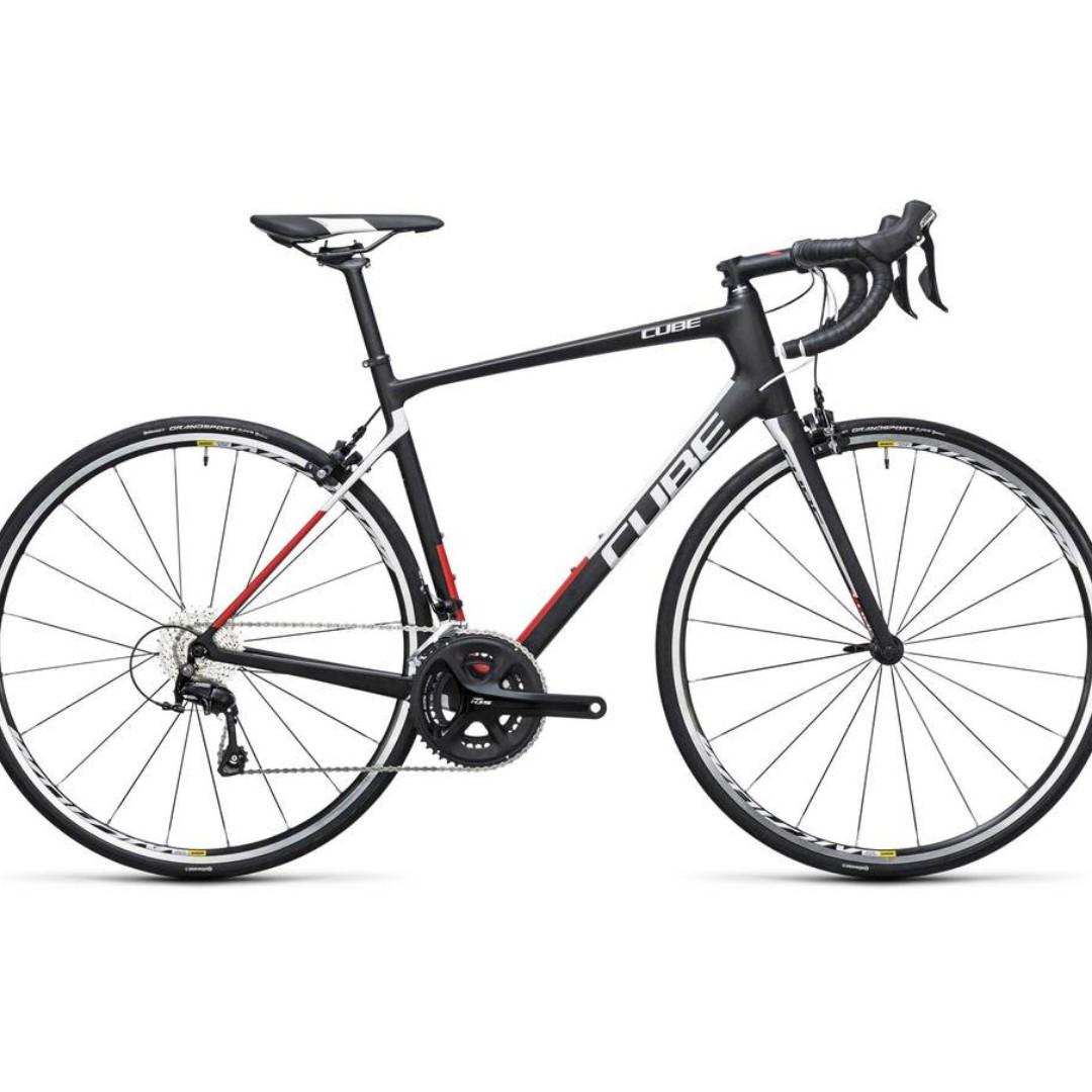 Cube carbon road bike sale