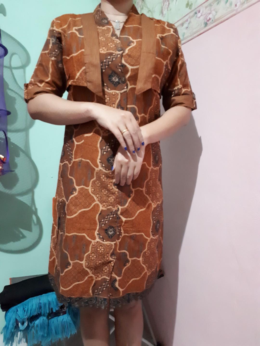  Gambar  Baju Batik  Dress 