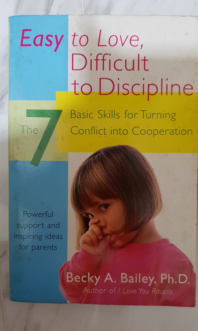 Easy To Love Difficult To Discipline Books Stationery Non
