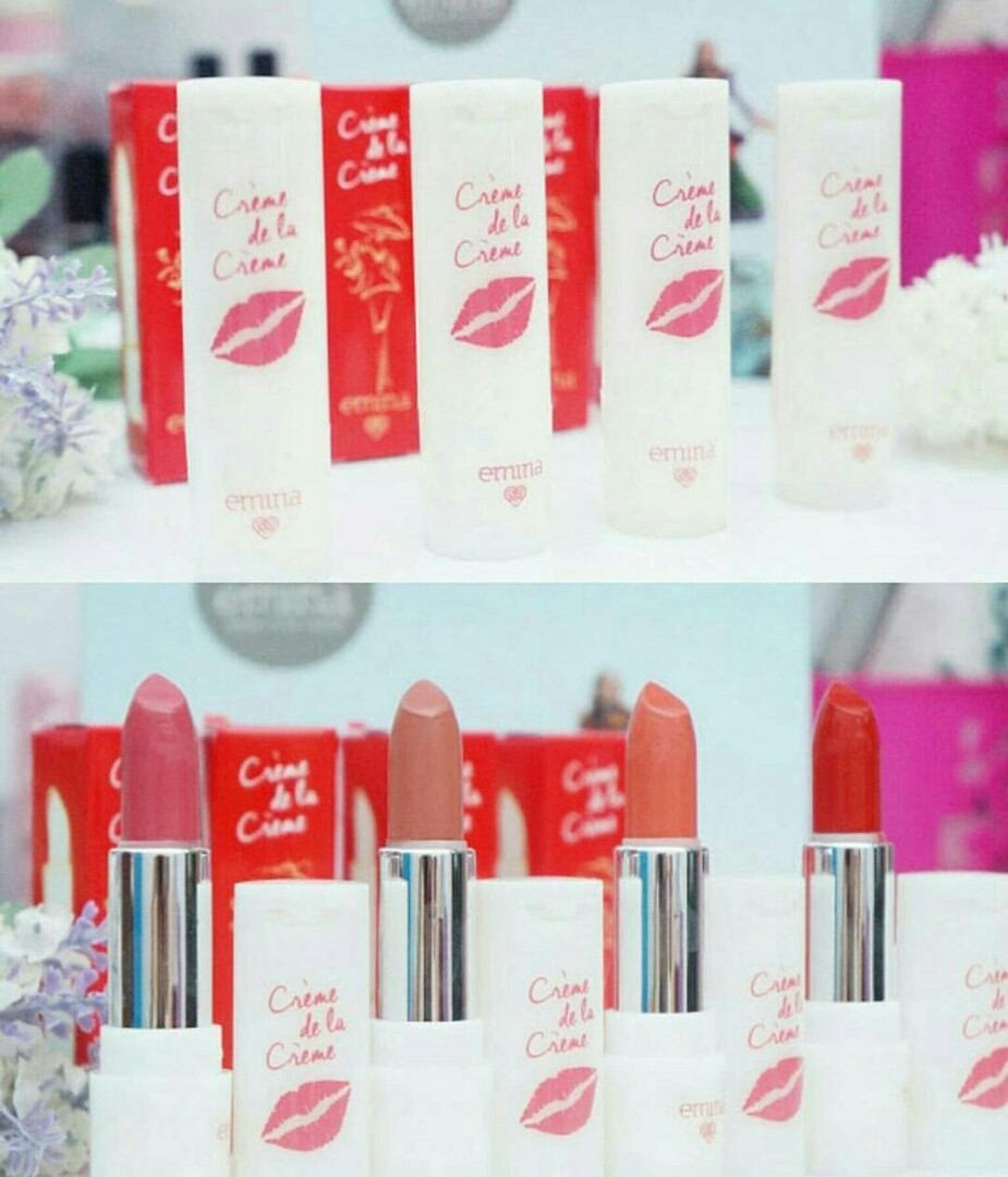 Emina Creme De La Creme Lipstick Olshop Fashion Olshop Produk Kecantikan Di Carousell