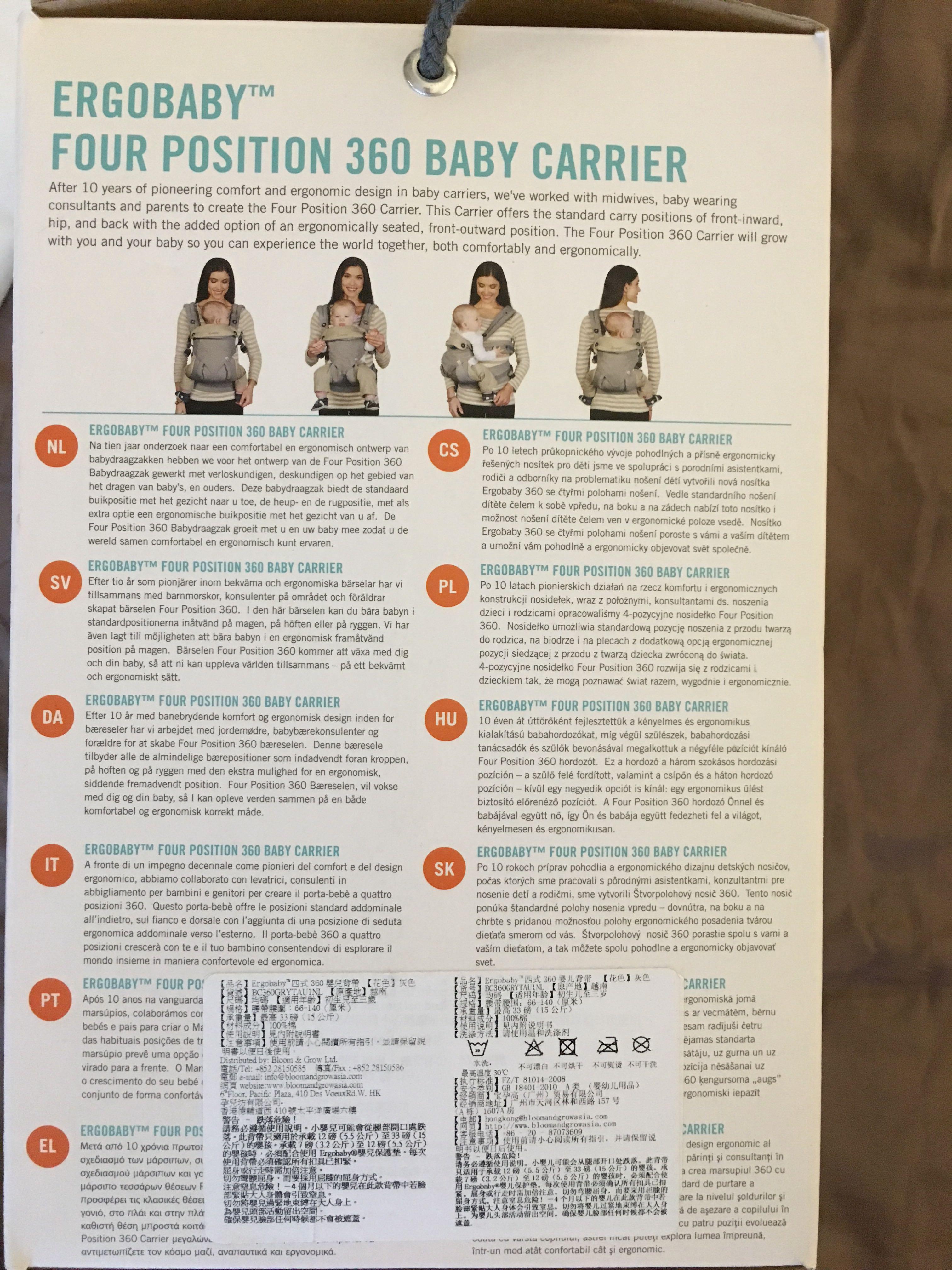 ErgoBaby Comparison Chart Which Is Right For You? Omni,, 40 OFF