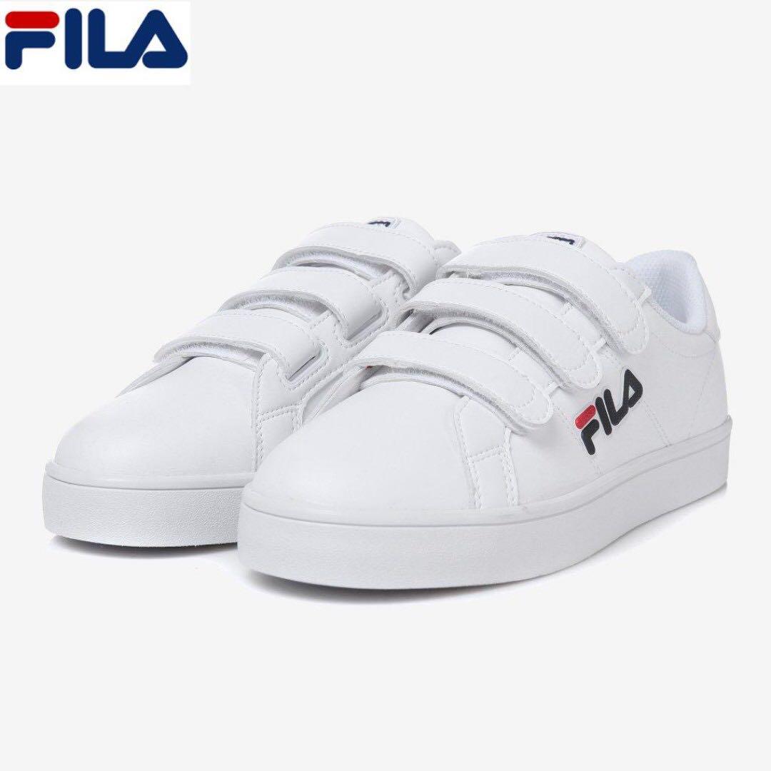 FILA White Velcro Shoes, Women's 