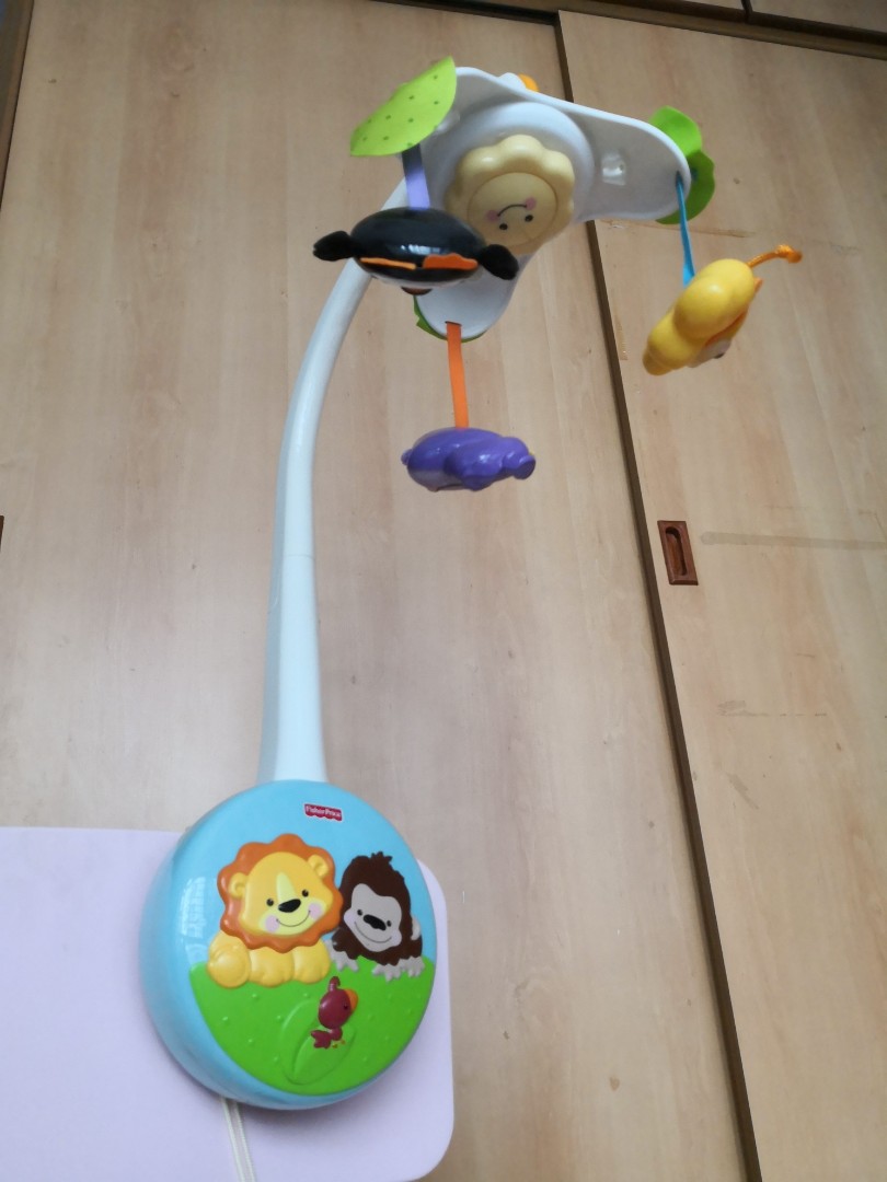 Fisher price cot mobile, Babies & Kids, Infant Playtime on Carousell