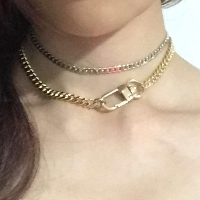Chunky chain choker online