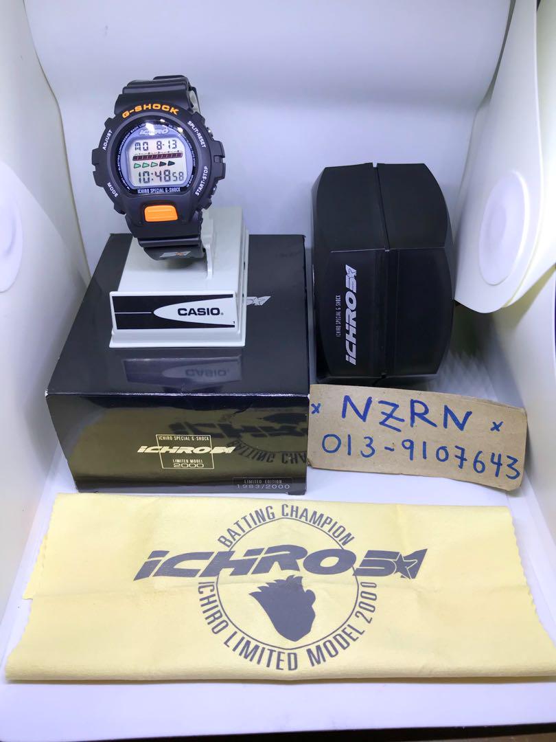 【新作登場】G-SHOCK DW-6600 イチローモデル　2000本限定品 時計