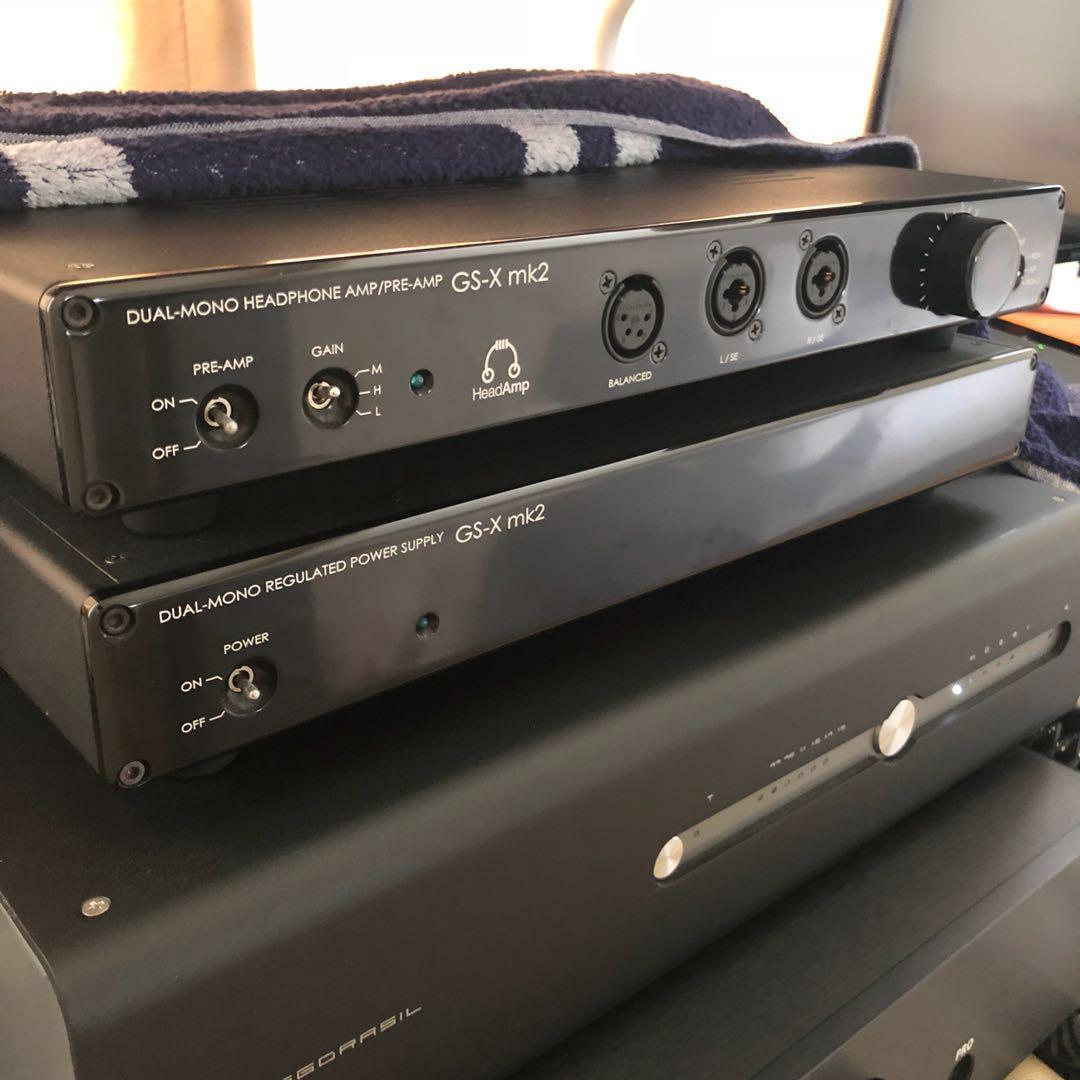 Headamp GSX GSX MK2 dual mono headphone amp amplifier pre amp, Audio
