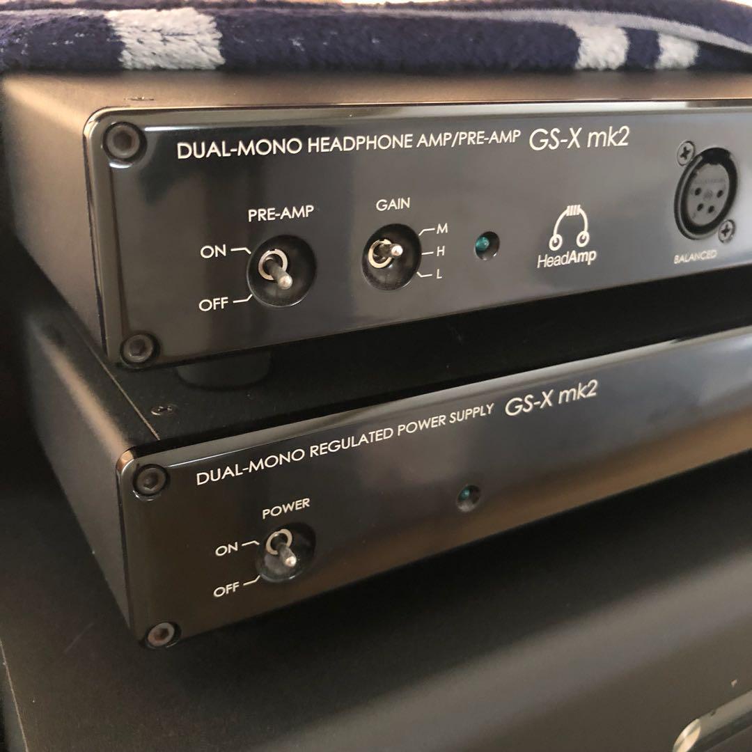 Headamp GSX GSX MK2 dual mono headphone amp amplifier pre amp, Audio