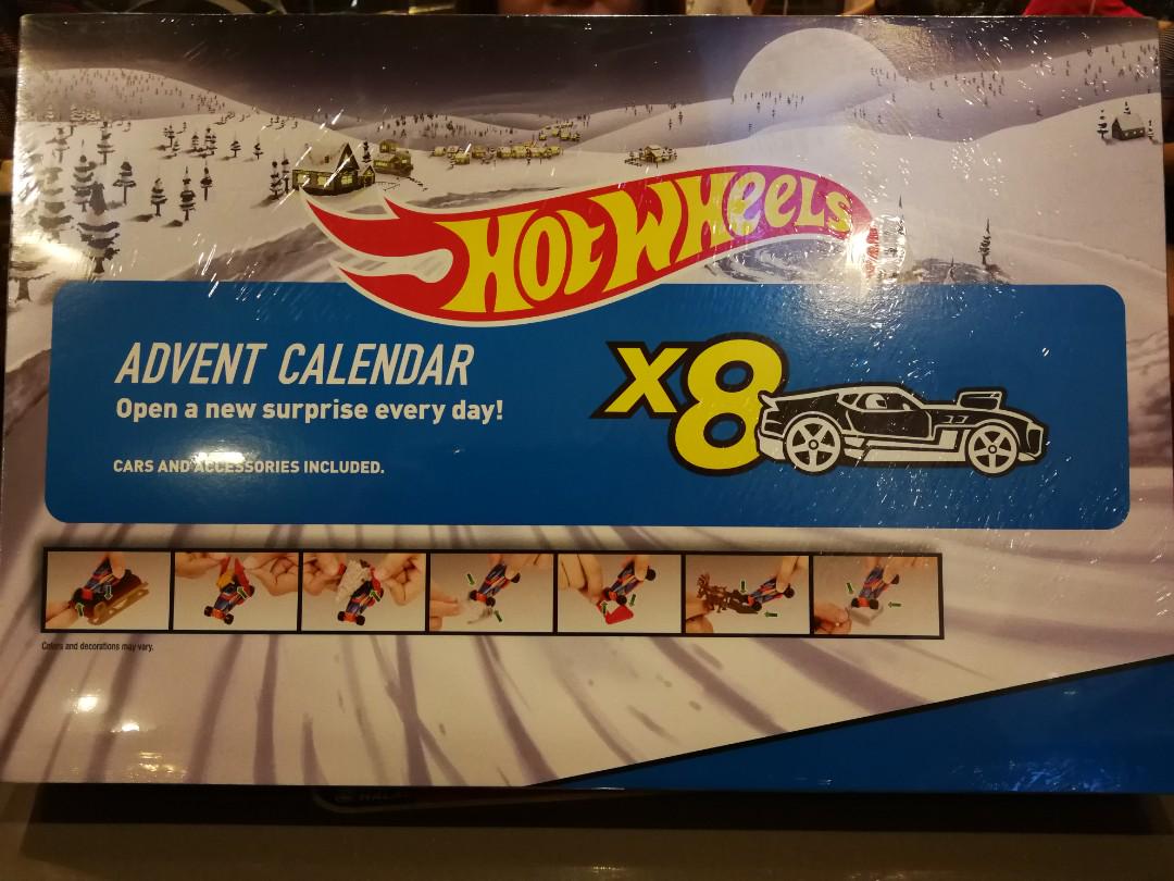 HOTWHEELS ADVENT CALENDAR x 8 CARS Hobbies Toys Collectibles
