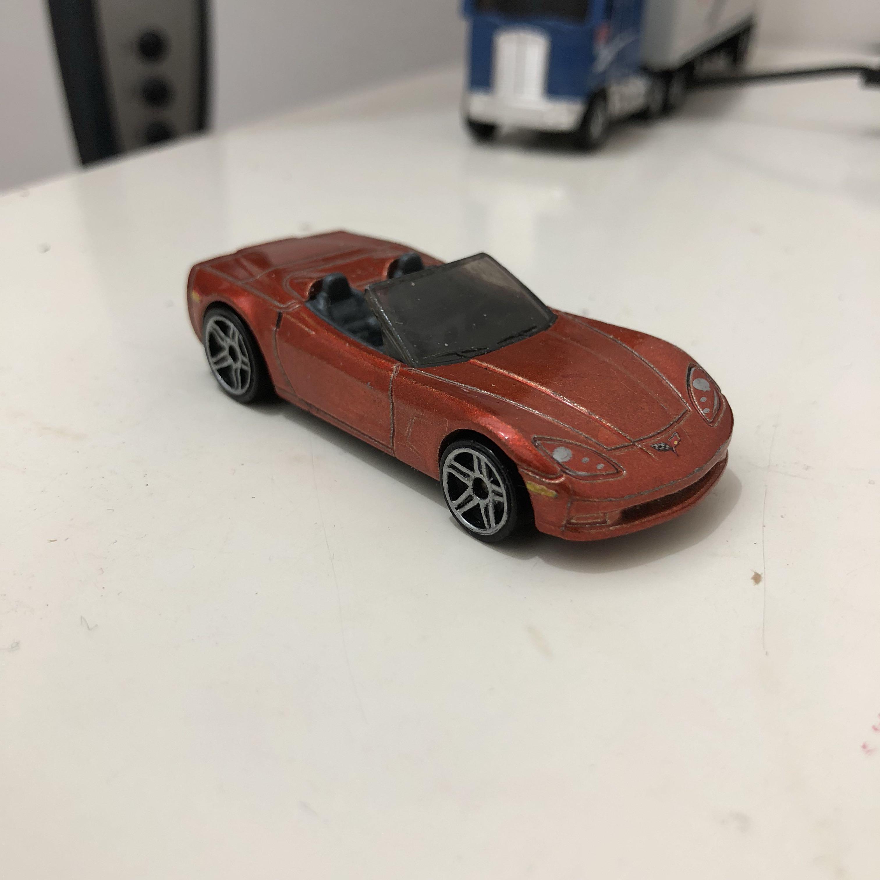 hot wheels corvette c6 convertible
