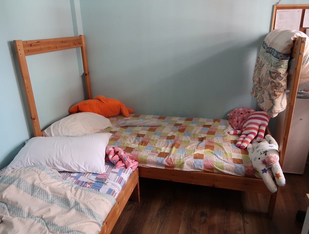 Ikea Kid Size Bunk Bed Dismantled Into 2 Singles